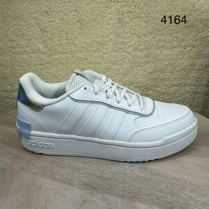 Adidas Postmove SE Womens 10.5 White Blue Sneakers New H03744